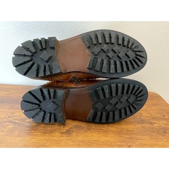 Crevo Camden Brown Leather Men's Boots - Picture 10 of 10